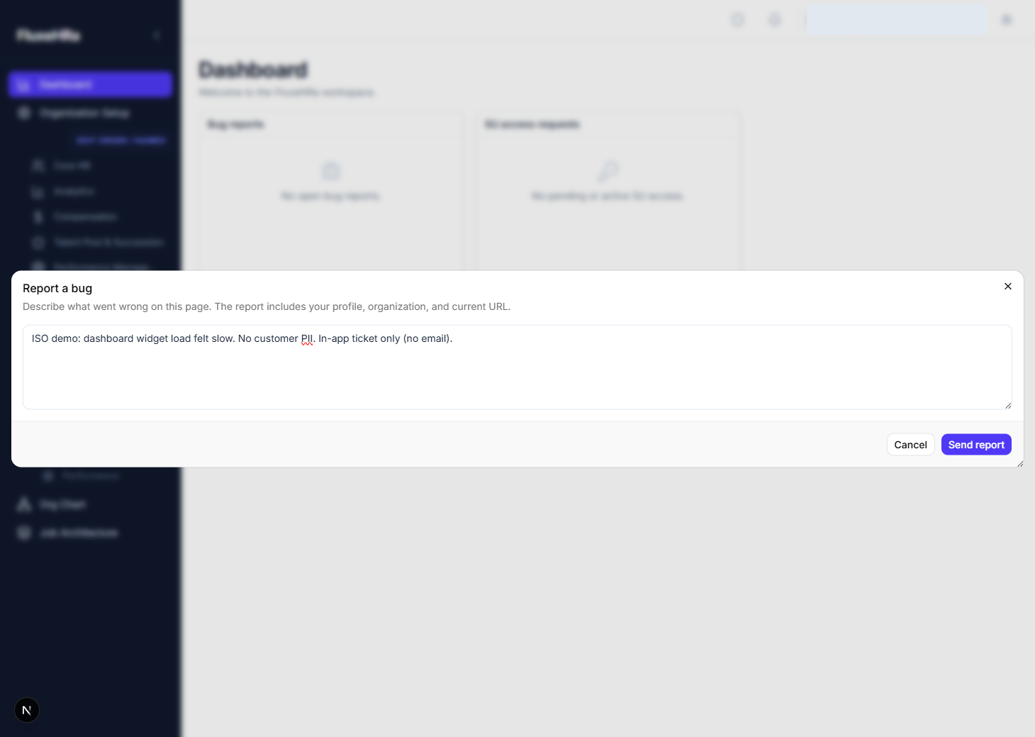 Manual bug escalation
